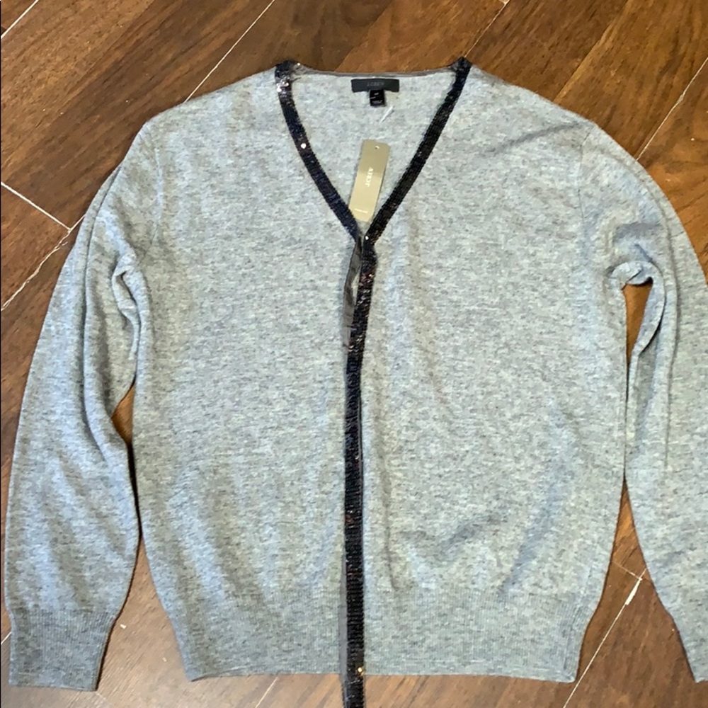 Jcrew gray sweater size extra small